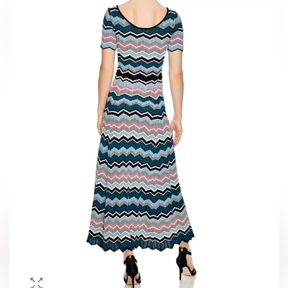 Sandro stretch knit maxi dress size Sandro 2 (FR 38/US 4-6) - Picture 12 of 12